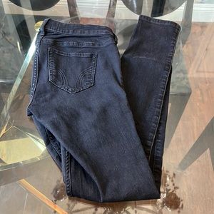 Black 9 Long Hollister Skinny Jeans